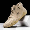 Premium Leather High Top Casual Shoes 2 - Image 5