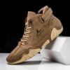 Premium Leather High Top Casual Shoes 2 - Image 2