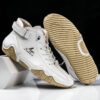 Premium Leather High Top Casual Shoes 2 - Image 6